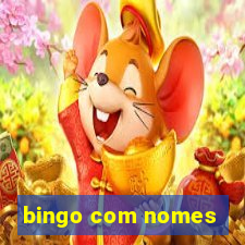 bingo com nomes